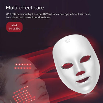 LUMSKIN™ 7-Kleuren LED Gezichtsmasker – Voor Huidverjonging & Acnebehandeling