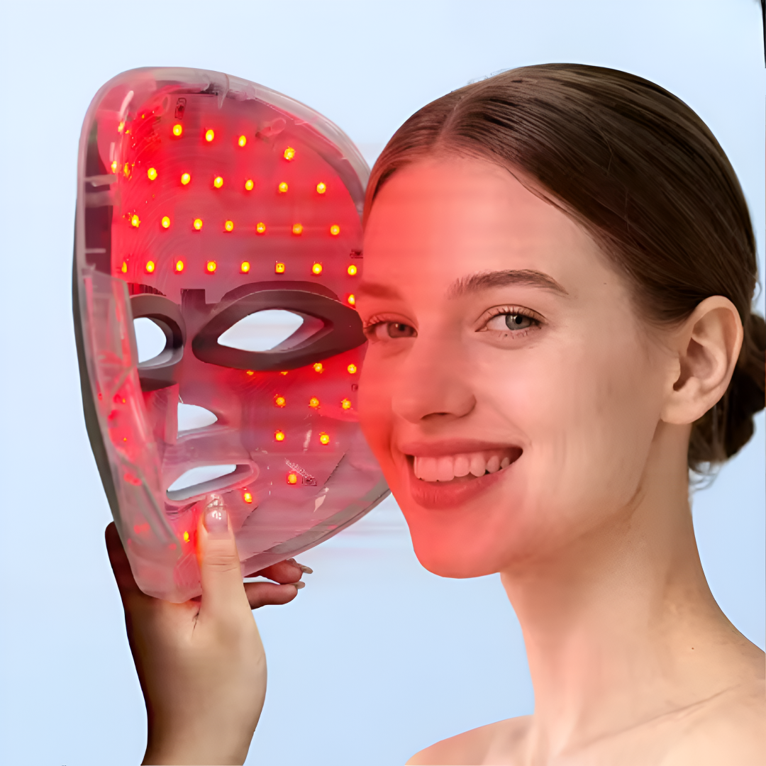 LUMSKIN™ 7-Kleuren LED Gezichtsmasker – Voor Huidverjonging & Acnebehandeling